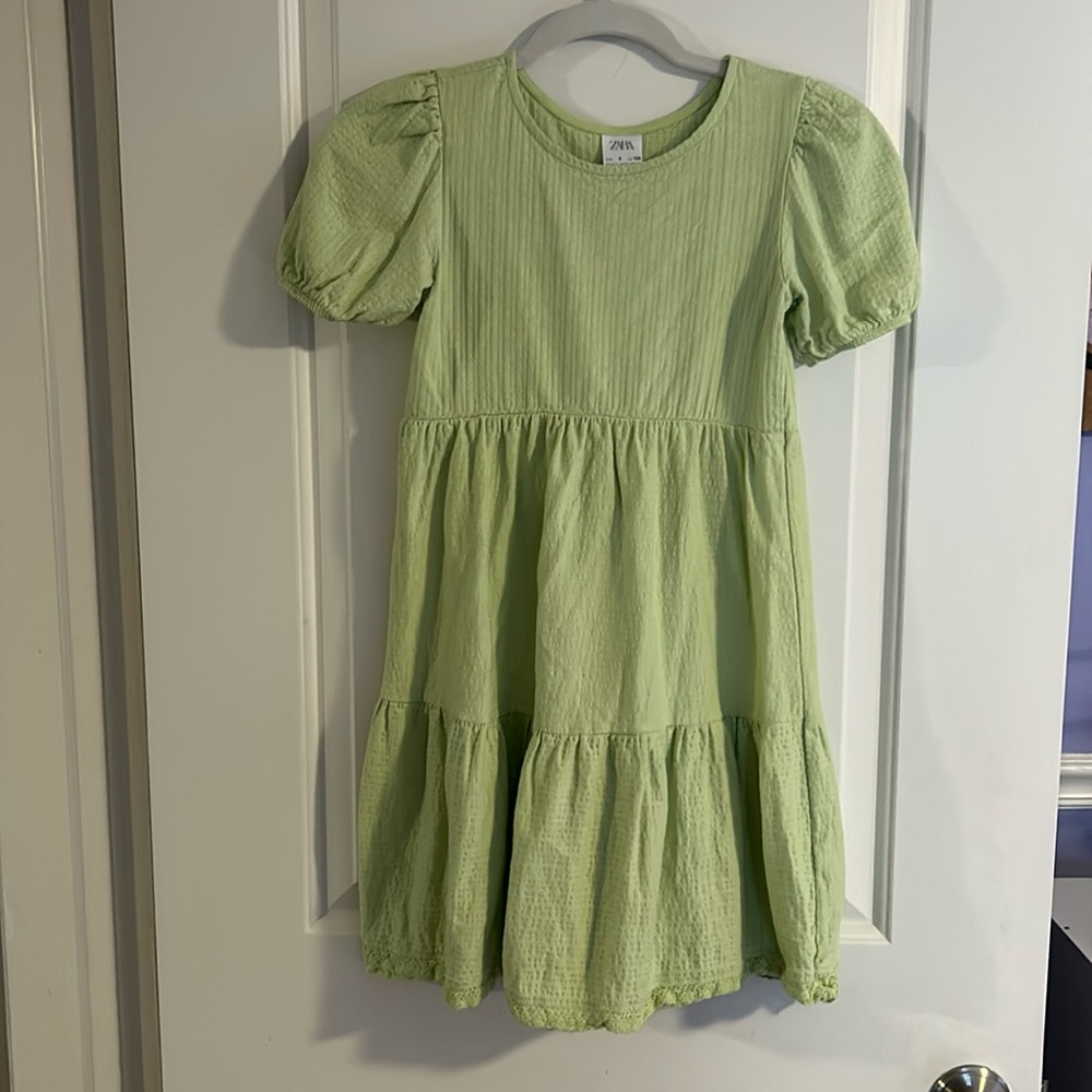 Zara Pale Green Dress